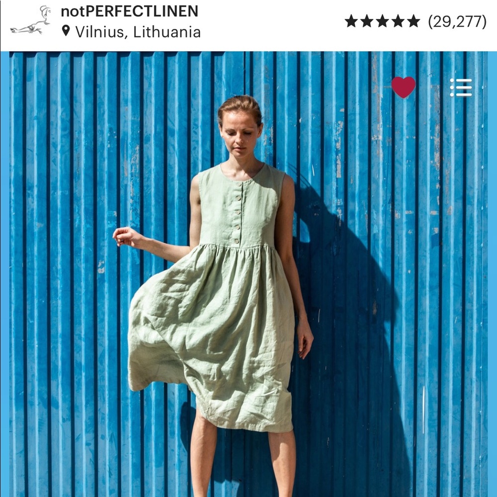 Notperfectlinen Mama dress